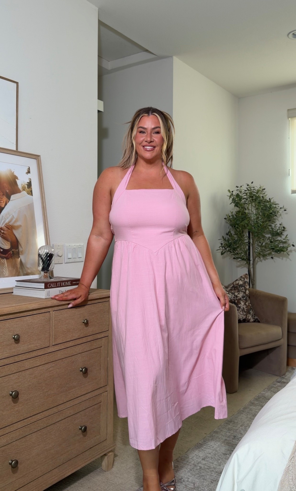 wearing a size XL in this wedding guest dress :) 

#LTKMidsize #LTKWedding
