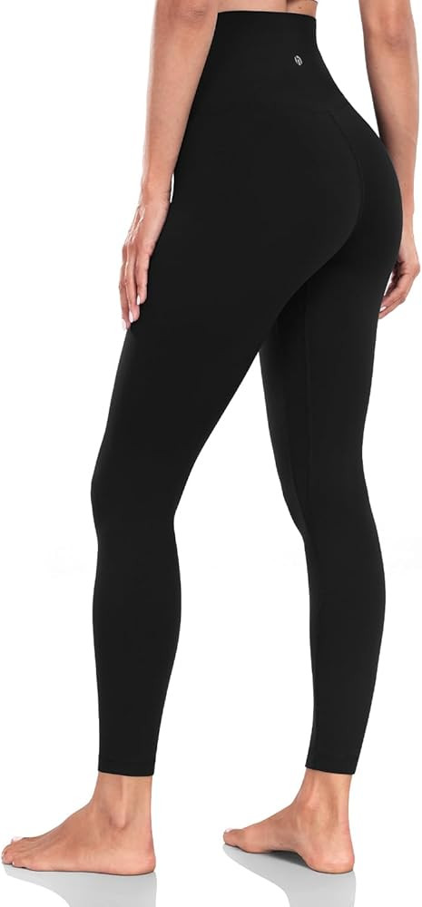 HeyNuts Essential/Workout Pro/Yoga Pro 7/8 Leggings, High Waisted Pants Athletic Yoga Pants 25'' | Amazon (US)