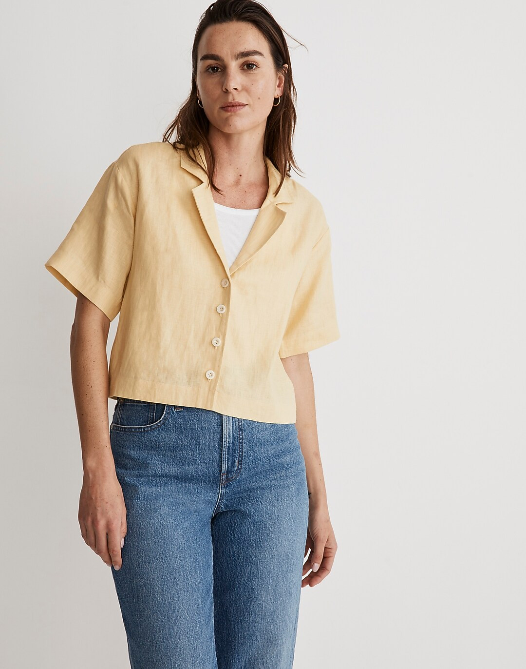 100% Linen Resort Shirt | Madewell