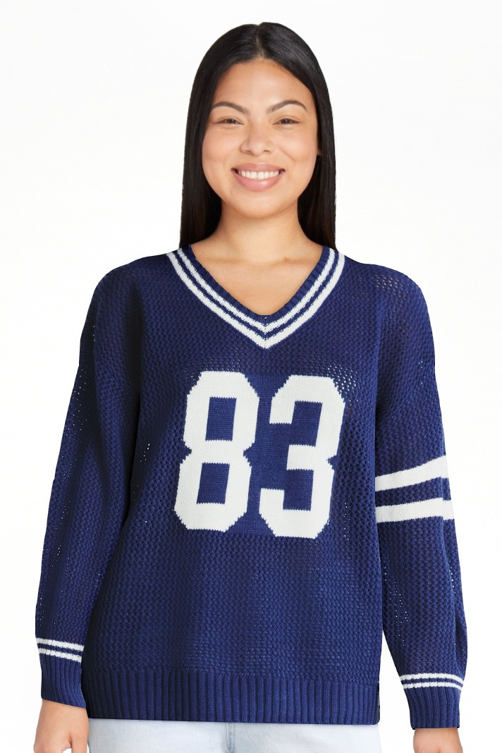 No Boundaries Jacquard Pullover, Women’s | Walmart (US)