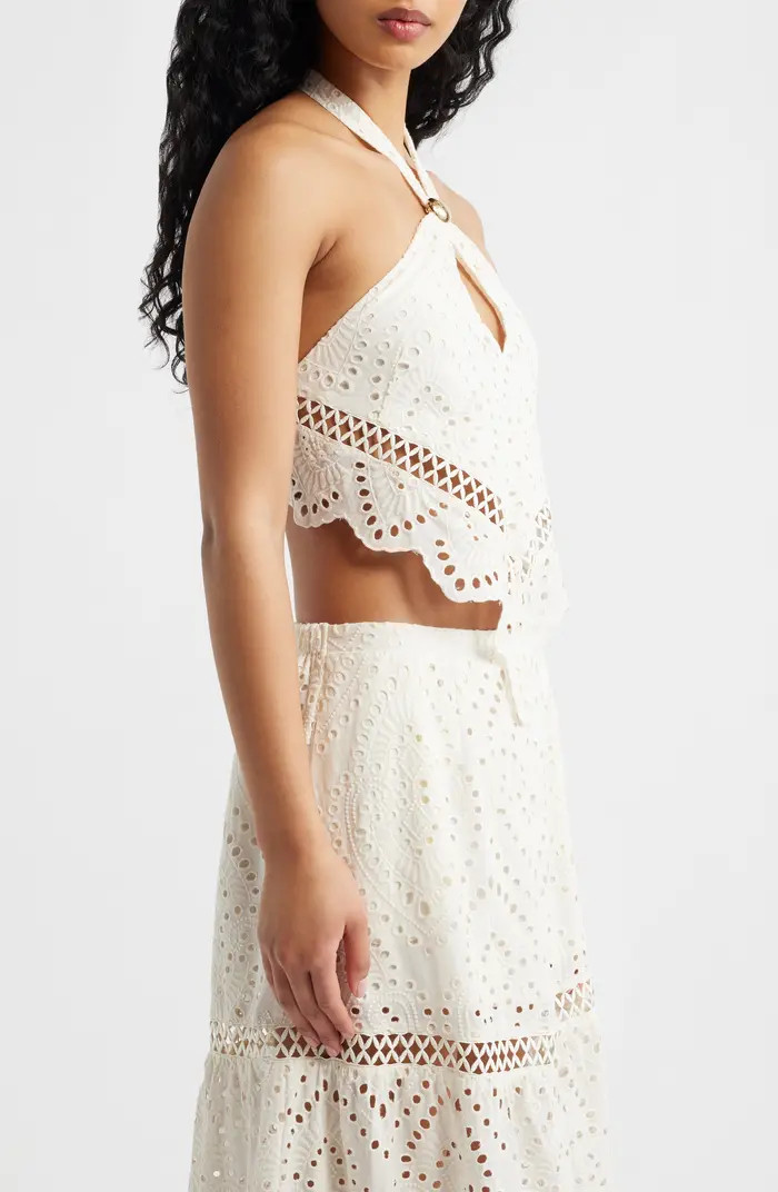 Cotton Eyelet Top | Nordstrom