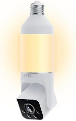 WYZE Bulb Cam Security Camera, 2K HD Outdoor Light Bulb Camera, Color Night Vision, Dimmable LED ... | Amazon (US)