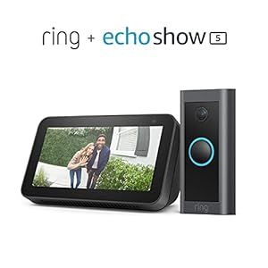 Ring Video Doorbell Wired bundle with Echo Show 5 (2nd Gen) | Amazon (US)