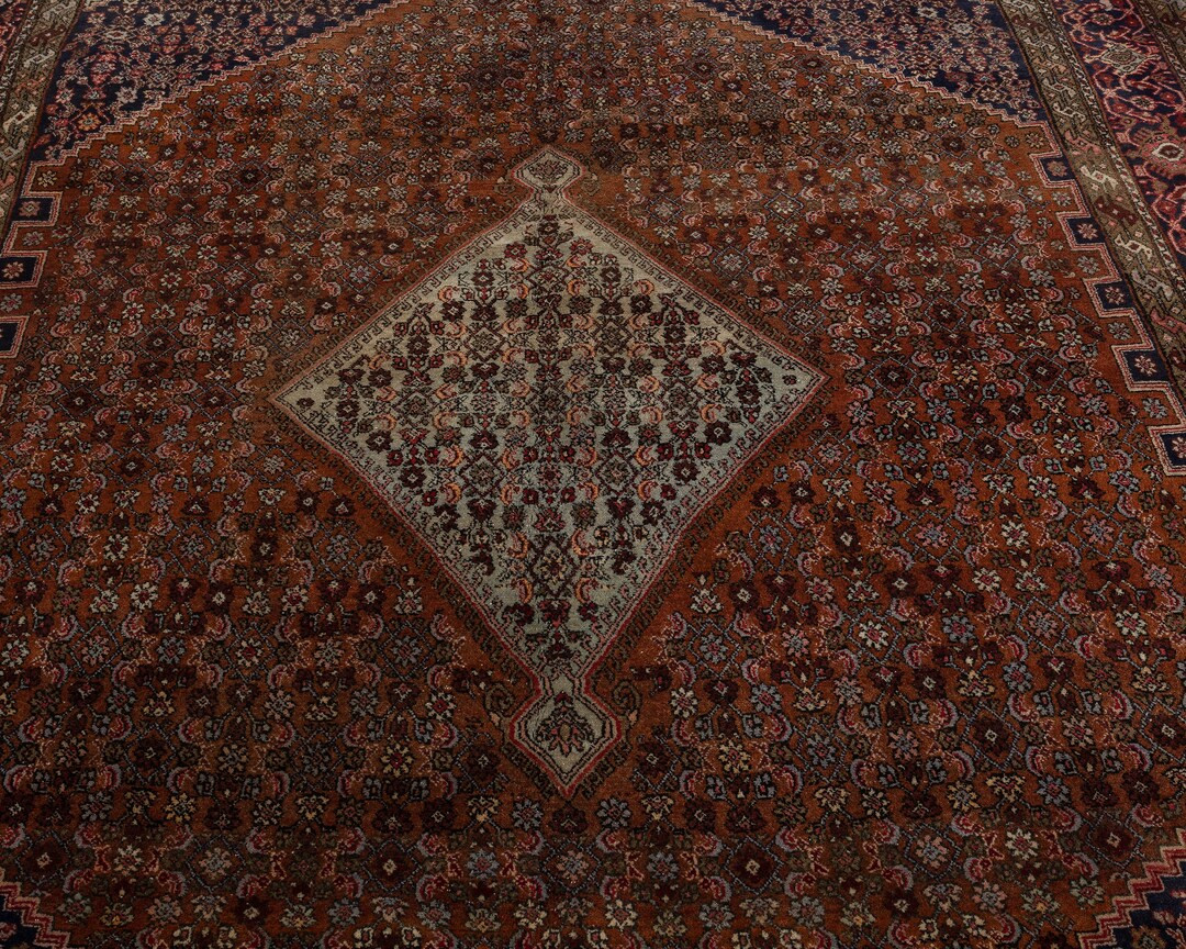 6x10 Vintage Rug ,Red Persian Mahal Rug , Antique Rug , Bedroom Rug , Living Room Rug , Large Rug... | Etsy (US)