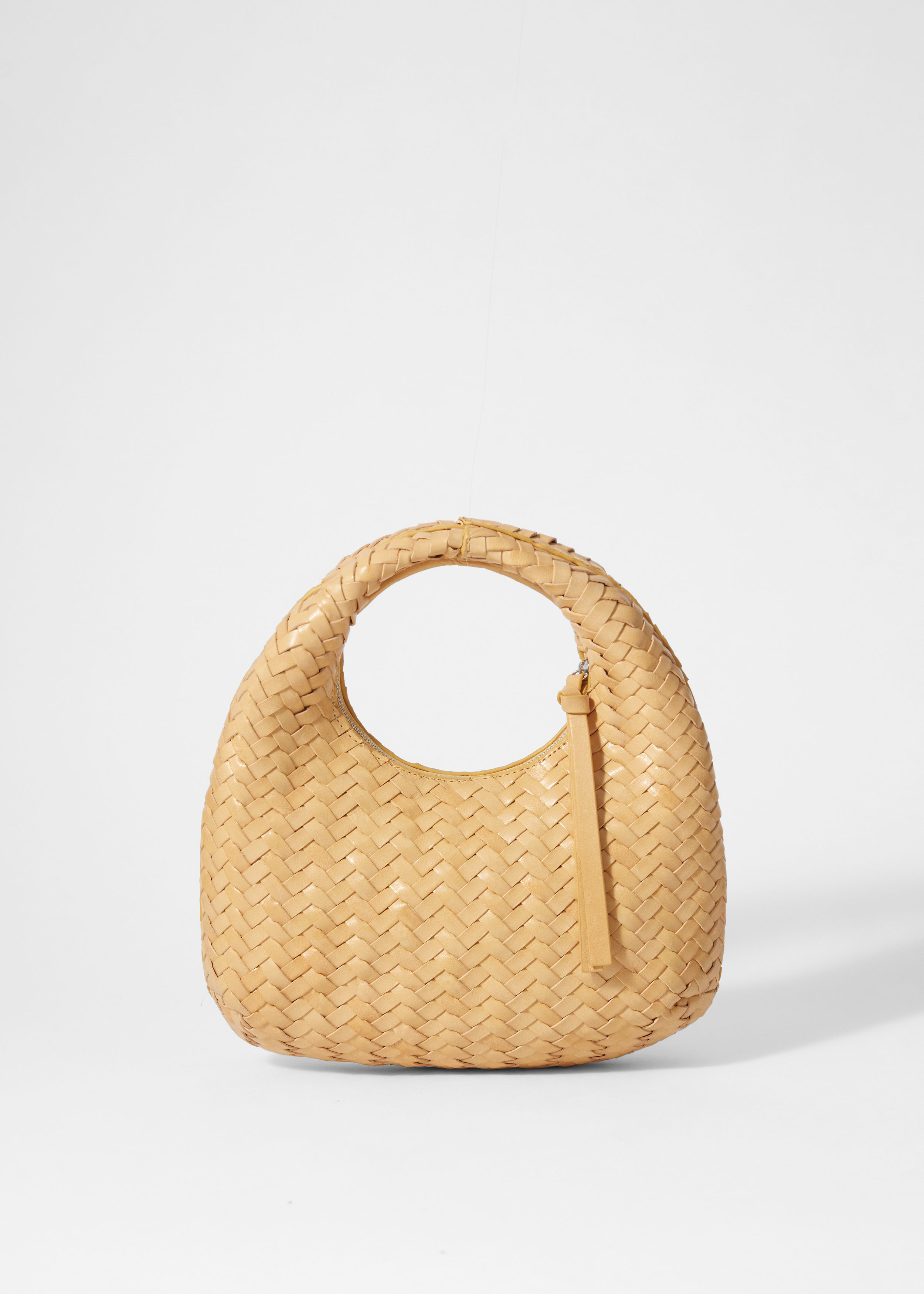 Small Braided-Leather Bag - Yellow - Bags - & Other Stories GB | & Other Stories UK