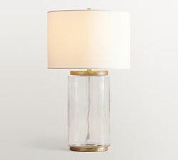 Dalton Recycled Glass Table Lamp (25") | Pottery Barn (US)