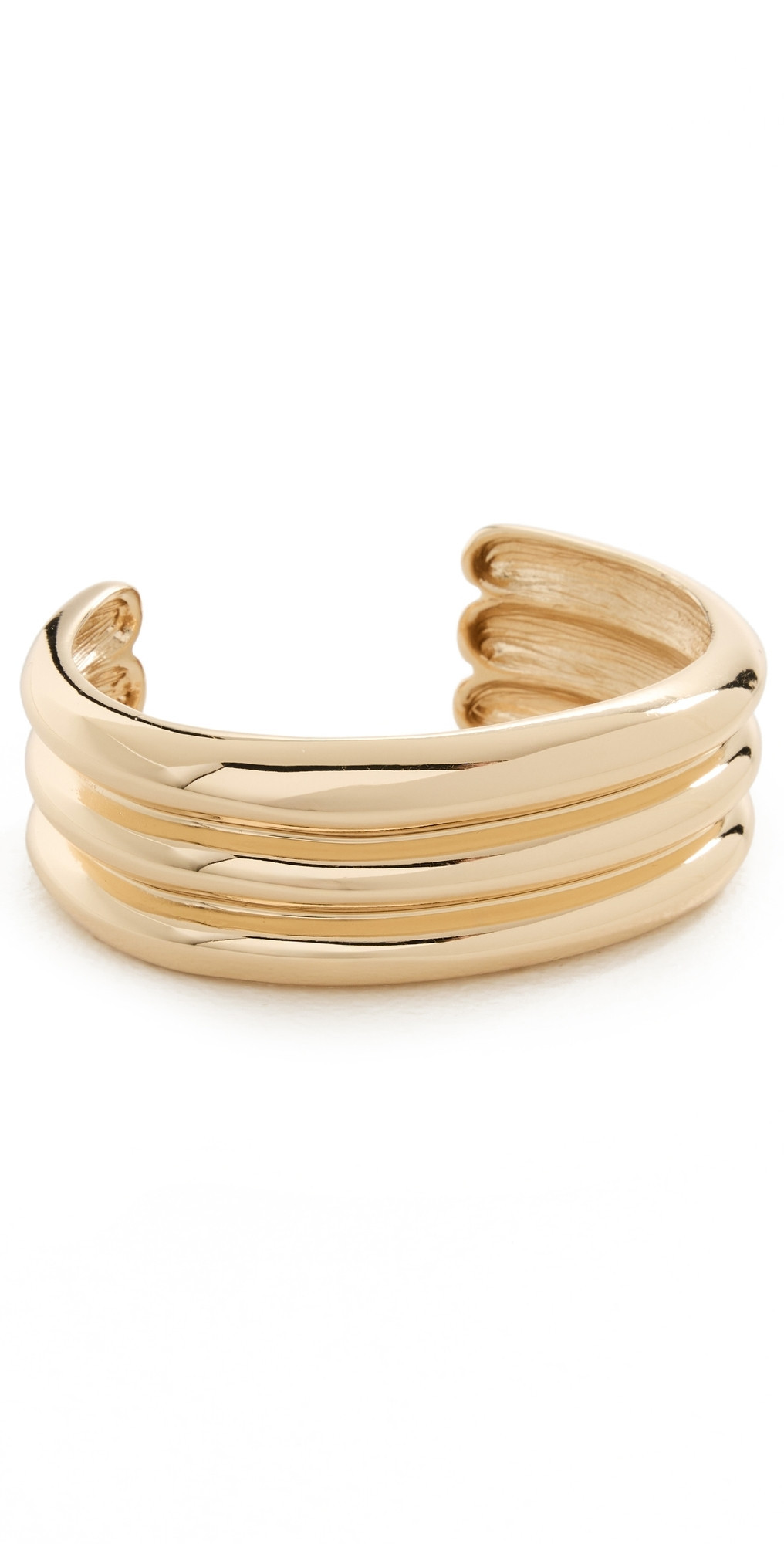 BaubleBar Leigh Cuff Gold One Size | Shopbop