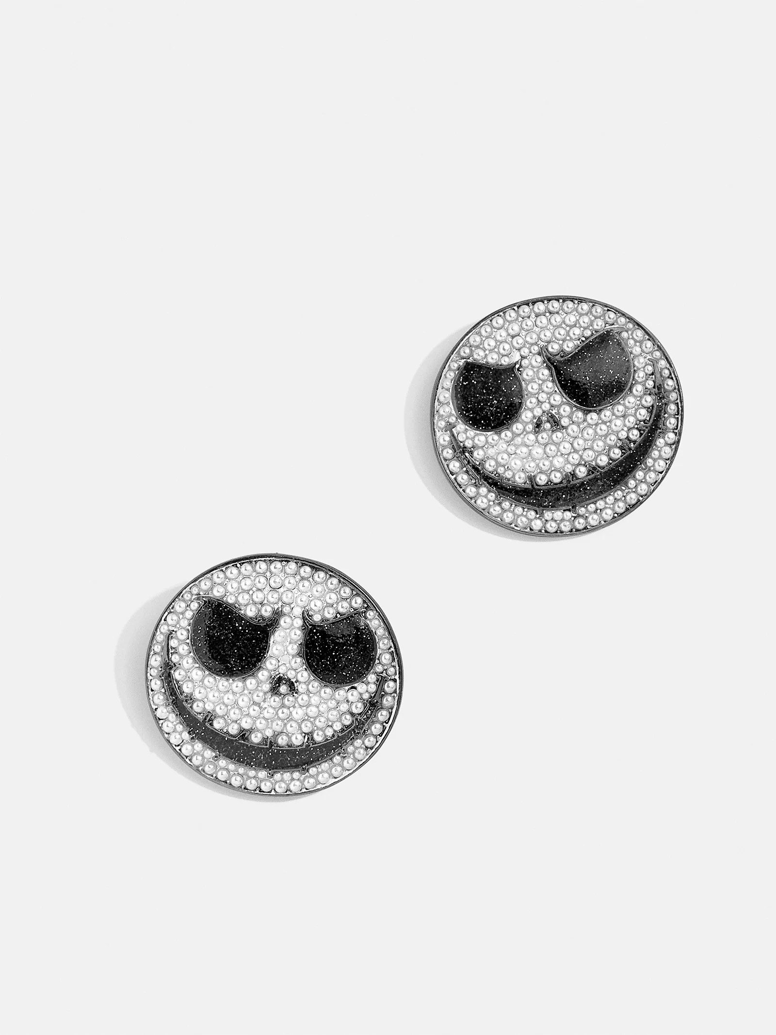 disney Tim Burton's Nightmare Before Christmas Jack Earrings - Jack Skeleton Earrings | BaubleBar (US)