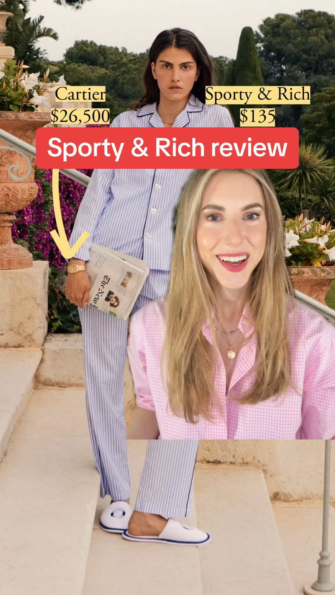 Comment “links” to get my picks!

It feels a bit inception-y to talk about a brand that’s so authentic to its inspiration and a sharp satire at the same time. I aspire to cover the old money aesthetic the same way, with both respect and comedy.

While I’m weary of repeating myself, I’ll note that “the old money aesthetic” is a fashion trend that translates preppy clothes for 2024. It largely interprets 90s J. Crew for today, making @lostjcrew happen for those of us without a time machine. It is not about cosplaying as people with generational wealth.

I’ve been admiring Sporty & Rich for their look, their story, and their imagery. The two brands that capture the old money aesthetic the best, imo, are Celine and Sporty & Rich. Celine is more formal, and S&R take you day-to-day.

Items mentioned
1. Hotel du Cap Stripe Embroidered Cotton Pajama Pants
2. Hotel du Cap Oversize Stripe Cotton Button-Up Shirt
3. SRC Embroidered Stripe Cotton Crop Button-Up Shirt
4. Eden Crest Wool Varsity Jacket
5. L.A. Athletic Group Cotton Graphic Crop Zip-Up Hoodie

#LTKFindsUnder100 #LTKWorkwear #LTKVideo