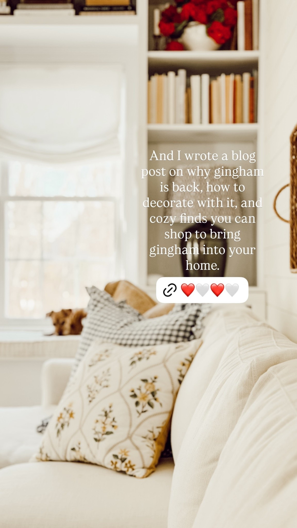 Cozy finds to bring gingham into your home.

#LTKHome