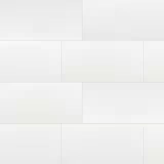 MSI Cliff White 12 in. x 24 in. Matte Porcelain Floor and Wall Tile (14 sq. ft./Case) NHDCLIWHI12... | The Home Depot