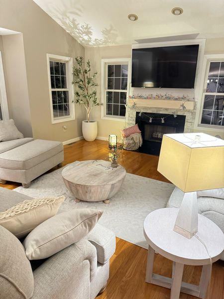Living room
Neutrals 
Farmhouse decor 
Olive tree
Coffee table
Side tables


#LTKhome #LTKSeasonal