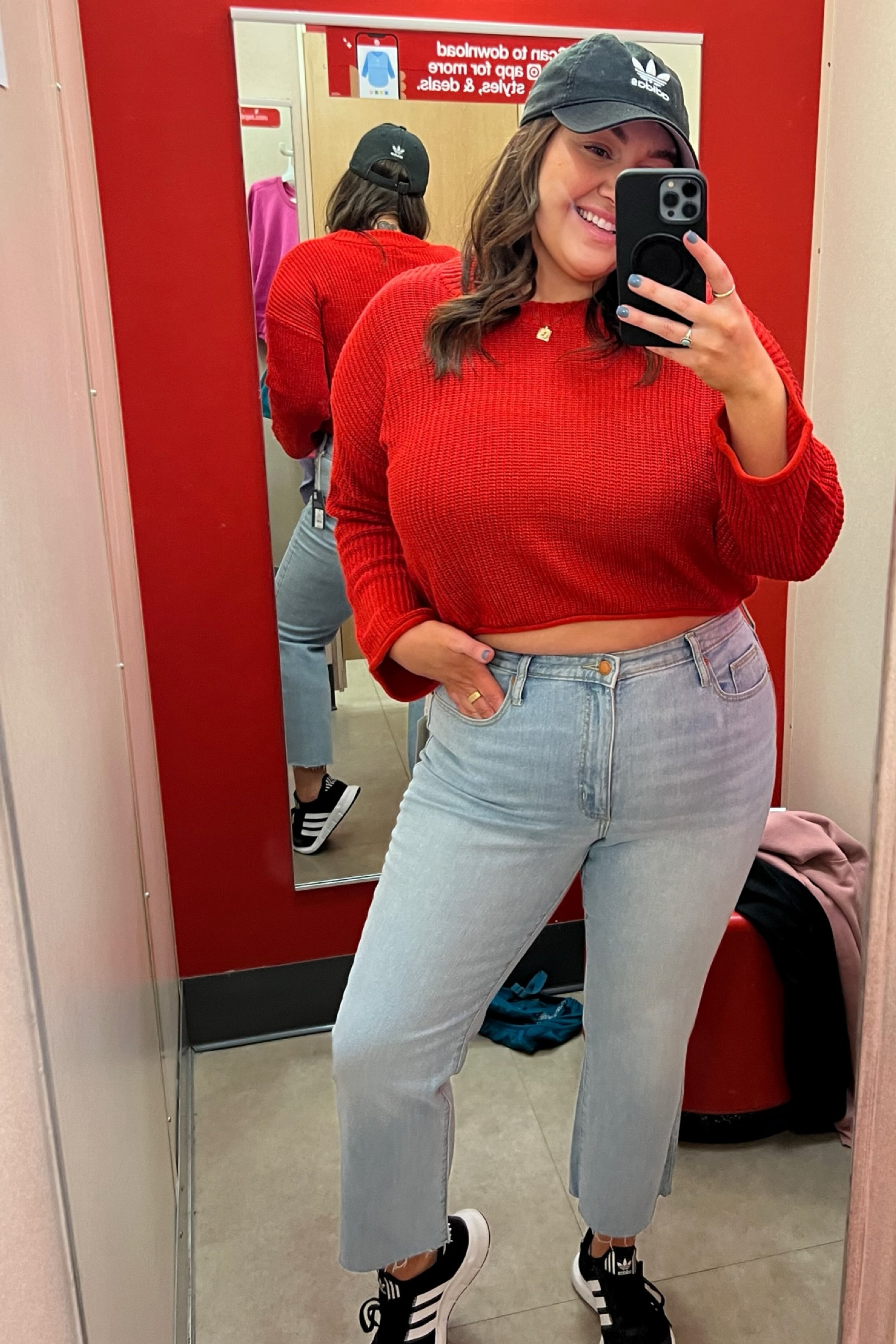 Todays Target finds!
Sweater size XL
Jeans size 14

Wild Fable
Target style
Target fashion
Target jeans
Target sweater
Midsize style
Midsize fashion
Midsize jeans
Midsize outfits
Winter style
Winter fashion
Cropped sweater
Hugh rise jeans
