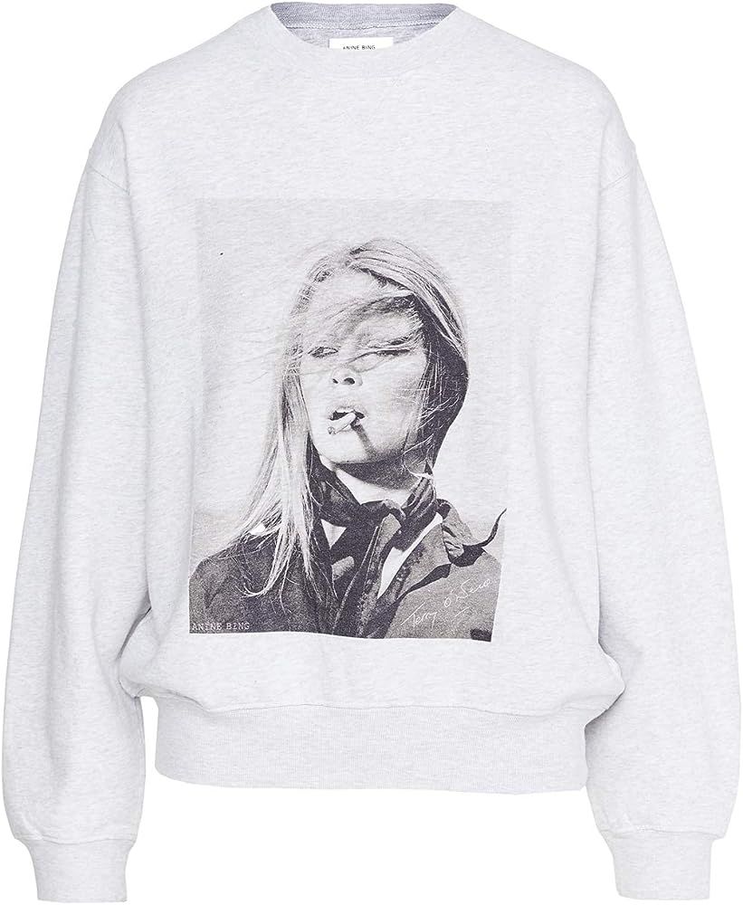 ANINE BING Women's Ramona Sweatshirt Anine Bing x Terry O'Niell | Amazon (US)
