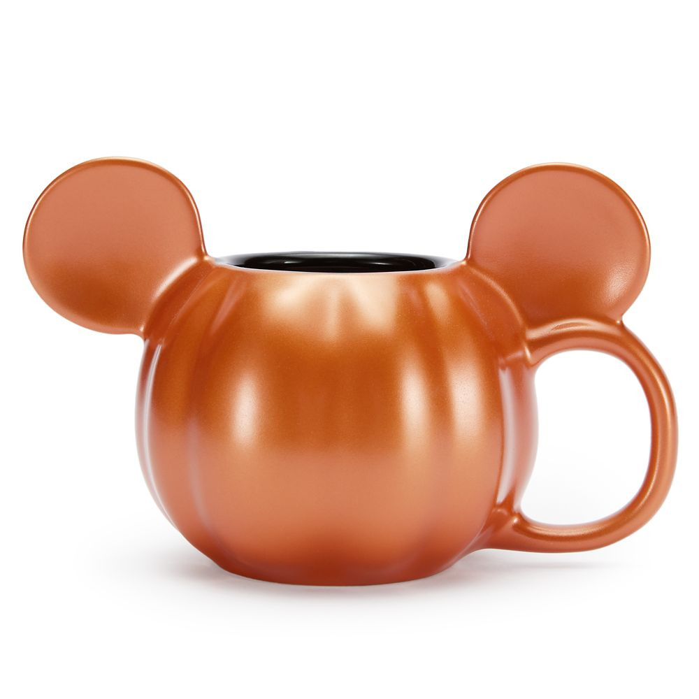 Mickey Mouse Pumpkin Sculpted Mug | Disney Store