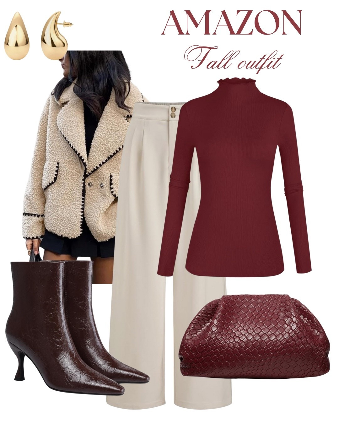 Amazon fall outfit, amazon jacket, amazon boots, fall boots, burgundy boots, burgundy bag

#LTKWorkwear #LTKSeasonal #LTKFindsUnder100