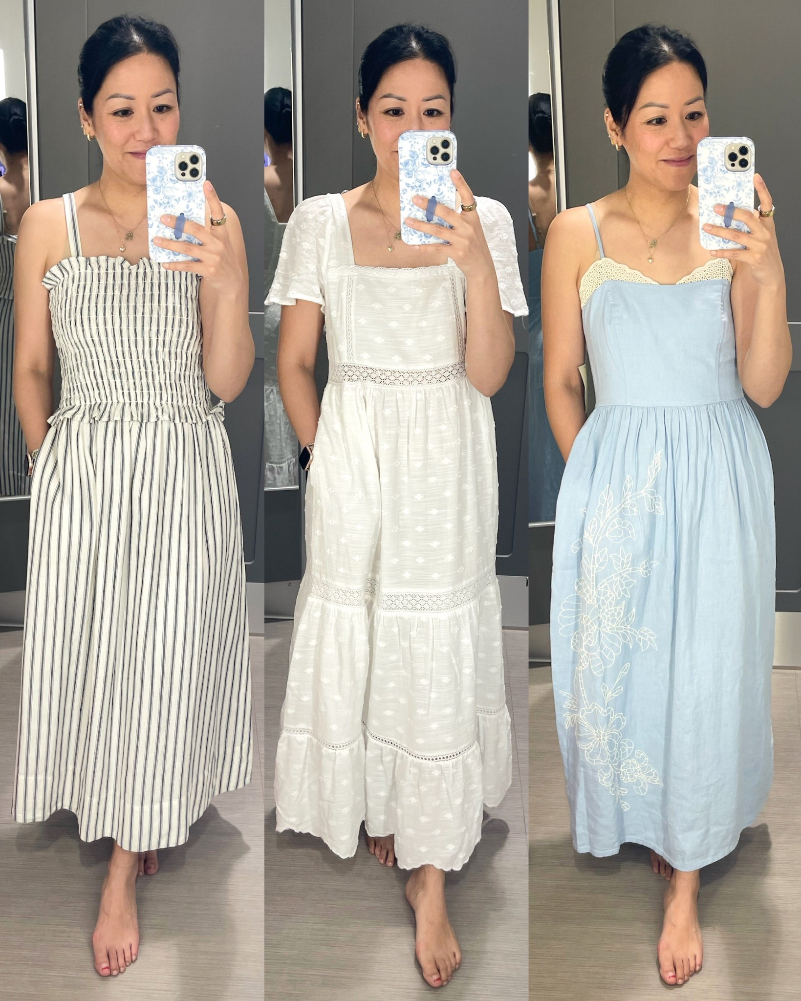 Size XS in all dresses

Target dresses
Easer dresses

#LTKOver40 #LTKSeasonal #LTKSaleAlert