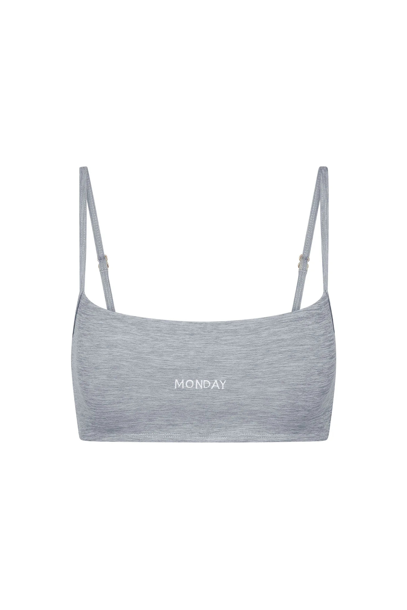 Olympic Bra - Heather Grey | Monday Swimwear
