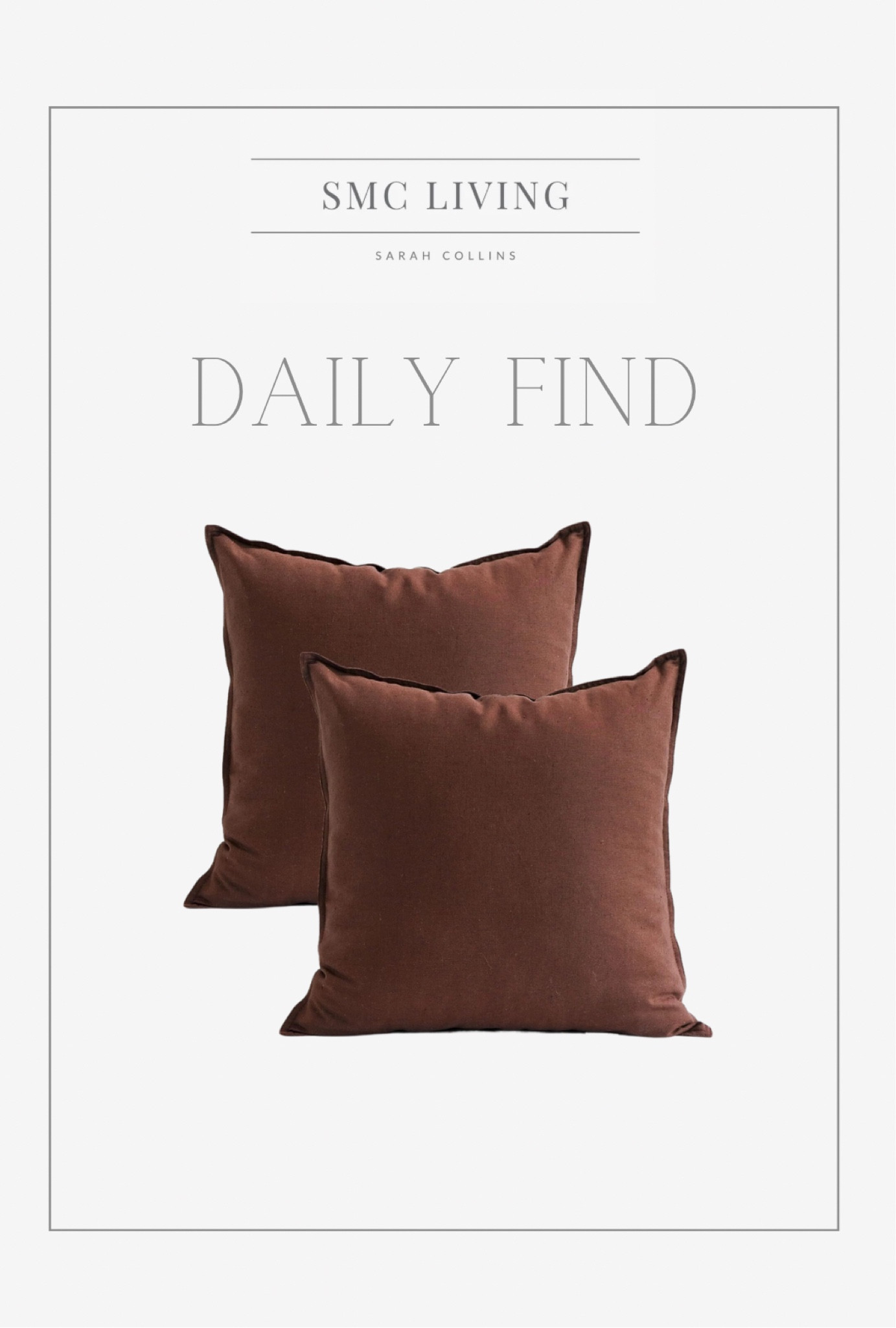 Daily find 🤩

Pillow covers
Linen pillow covers
Brown pillow cover 
Throw pillow 
Fall throw pillow
Brown throw pillow 

#LTKfindsunder50 #LTKSeasonal #LTKhome