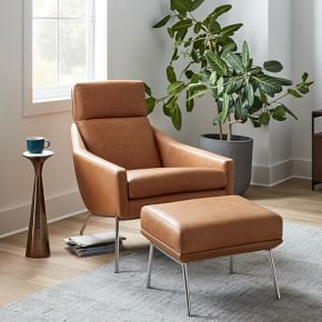 Austin Leather Chair | West Elm (US)