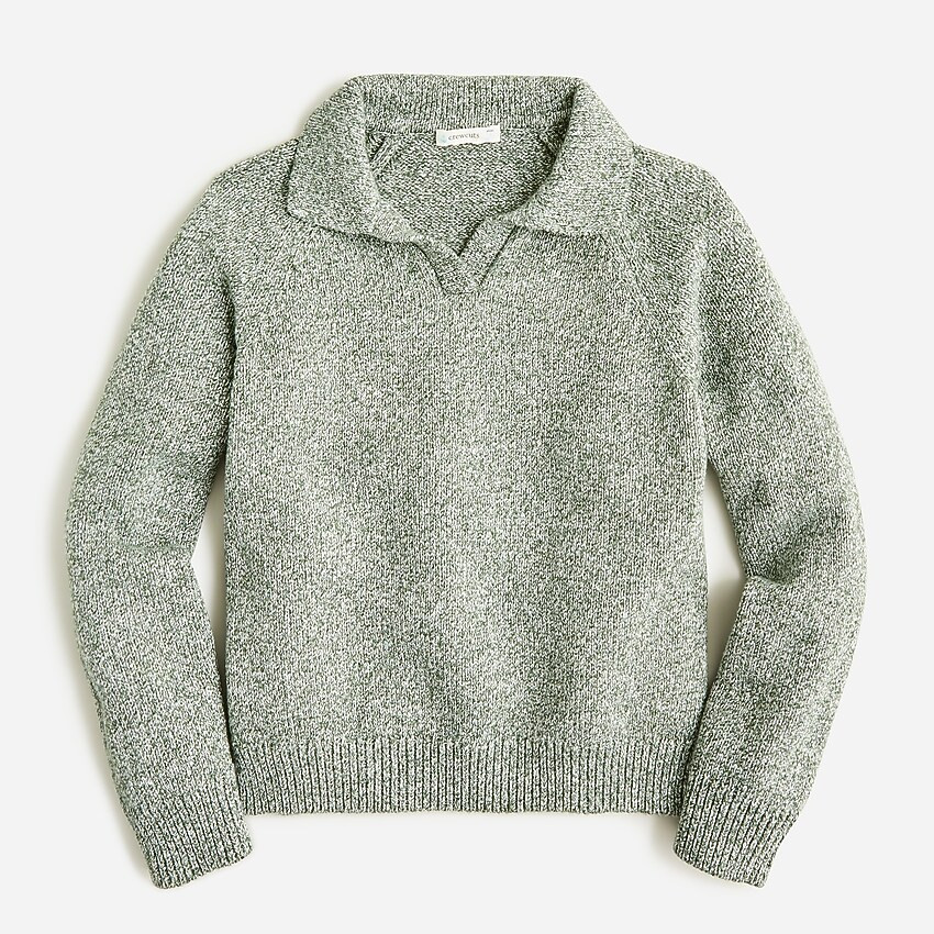 Boys' collared sweater in marled cotton | J. Crew US