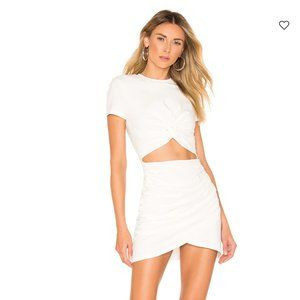 REVOLVE superdown Maureen Jersey Mini Dress White Size M | Poshmark