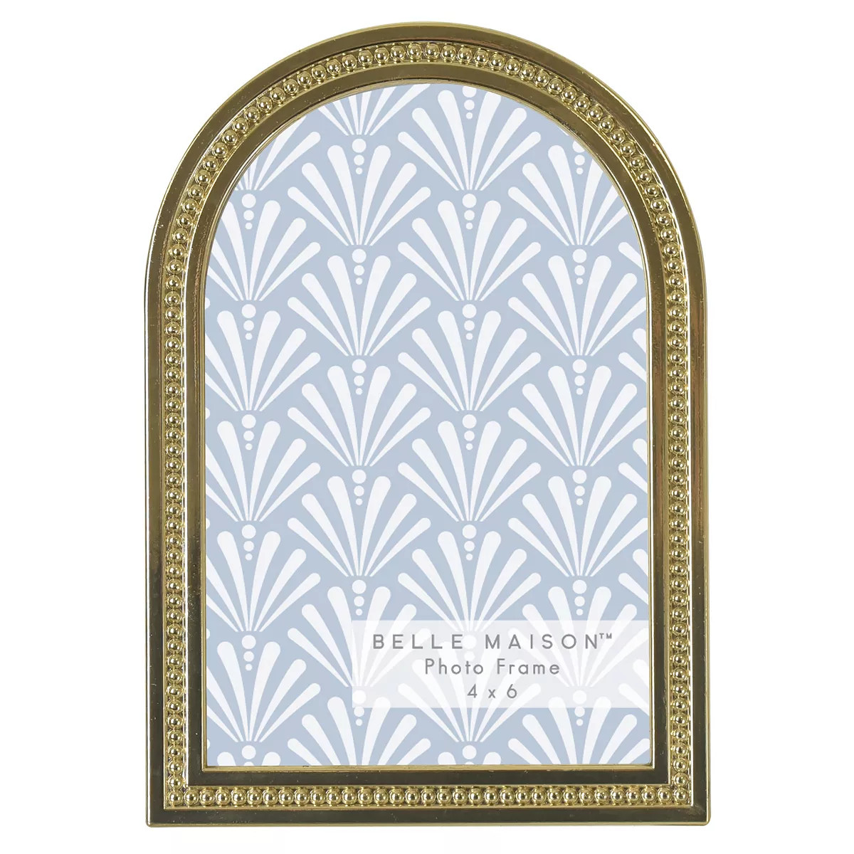 Belle Maison 4" x 6" Arch Bead Tabletop Frame | Kohl's