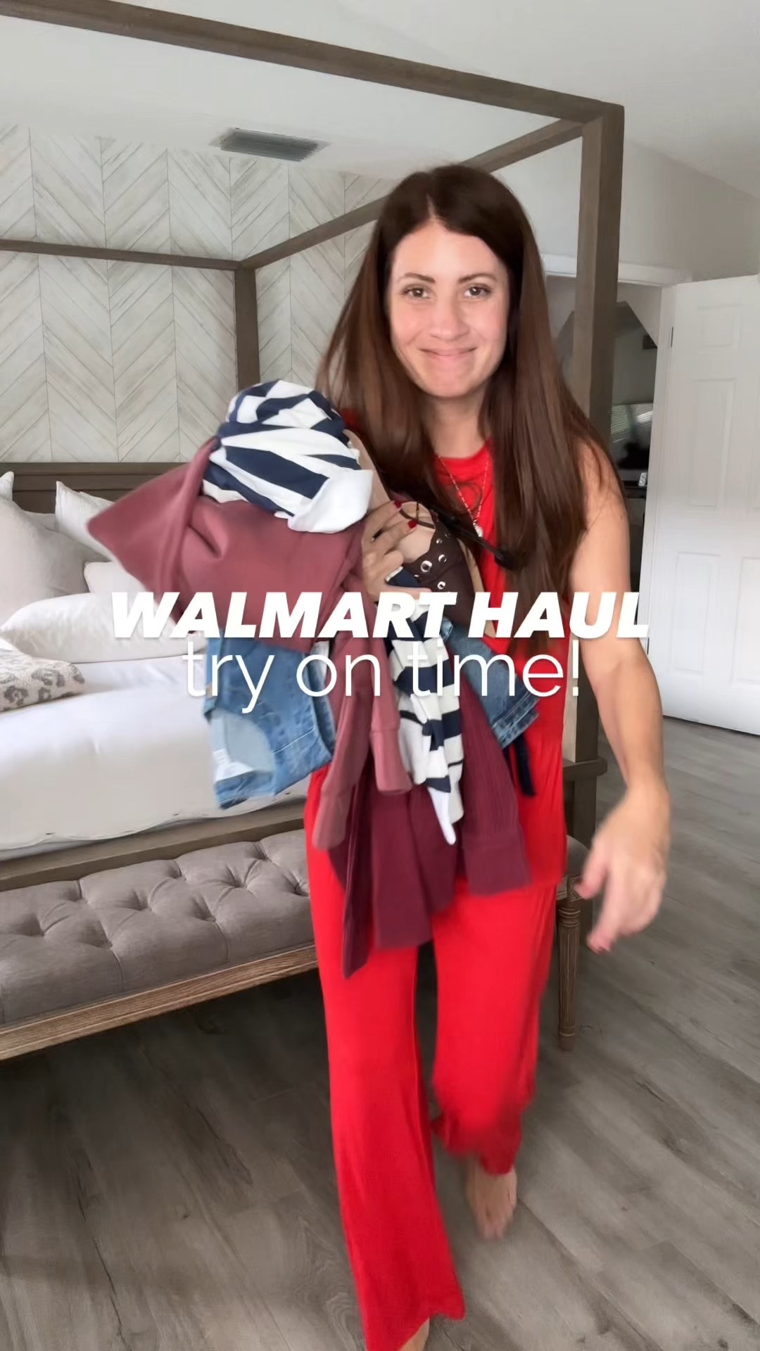 Fall Walmart try-on is HERE! 🍂 

The cutest rugby top (obsessed + seeing this style everywhere), slightly barrel jeans that sold out once & are finally BACK under $30 🙌, our fave waffle knit from last year that’s restocked, a super-soft active set so good I grabbed it twice, and the sweetest kitten heels I couldn’t resist.

Everything is affordable, so on-trend & perfect for fall but Walmart finds go FAST, so grab your faves online while they’re fully stocked! 🏃‍♀️

Rugby top – size medium
Barrel jeans – size 0
Waffle top – size medium
Active pullover – size medium
Joggers – size extra small
Kitten heels – sized up half a size
Comment SHOP below for easy access!

Follow @styledinasnap_ for more affordable style inspo & Walmart finds! 💛

#Walmart #WalmartFashion #AffordableStyle #FallOutfits #WalmartFinds #LTKStyle #TryOnHaul #WalmartWardrobe #FallFashion #BudgetFriendlyStyle #StyledInASnap #TrendyOnABudget #LTKFall #MomStyle #EverydayStyle


#LTKSeasonal #LTKOver40 #LTKStyleTip