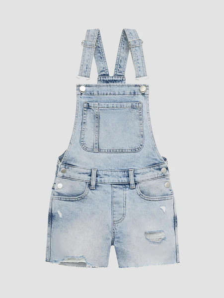 Nora Denim Short Overalls | Lt Seaglass | DL 1961 Women