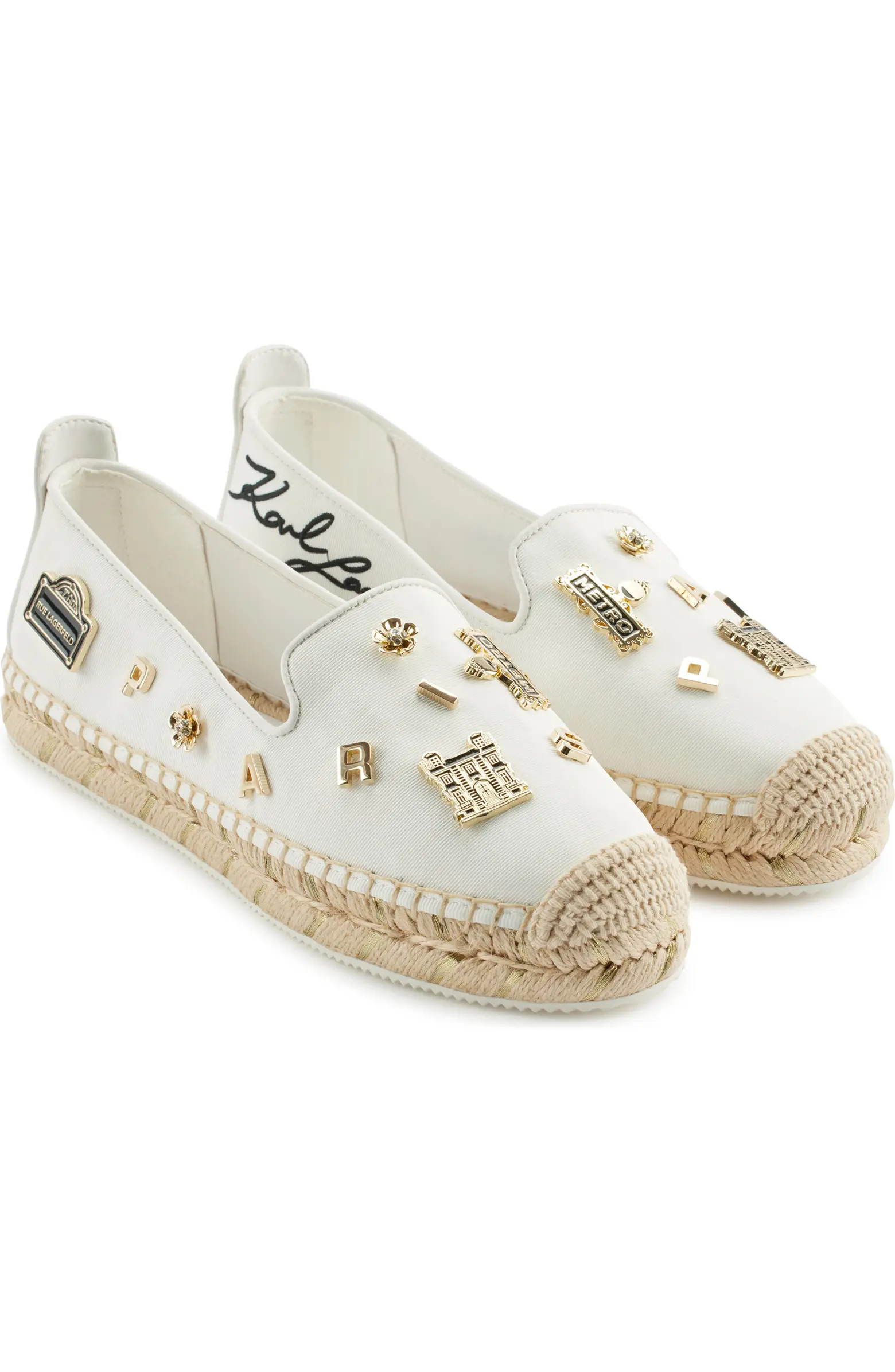 KARL LAGERFELD Michaela Espadrille Flat (Women) | Nordstrom | Nordstrom