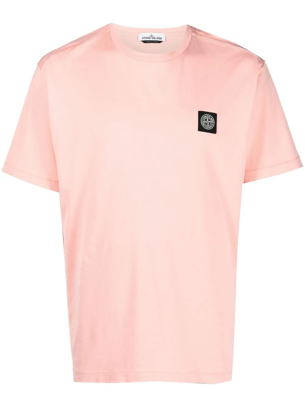 Stone Island Compass-motif Cotton T-shirt - Farfetch | Farfetch Global