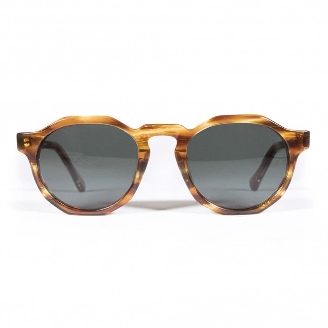 Pinto Sunglasses - Havana | Stuarts London