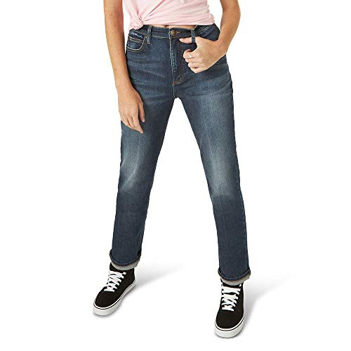 Lee Women's High Rise Straight Ankle Jean, Compass, 30 (US 10) | Amazon (US)