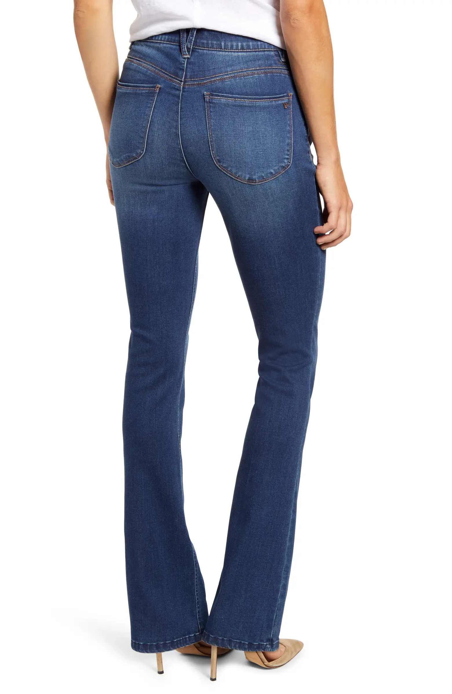 'Ab'Solution High Waist Itty Bitty Bootcut Jeans | Nordstrom
