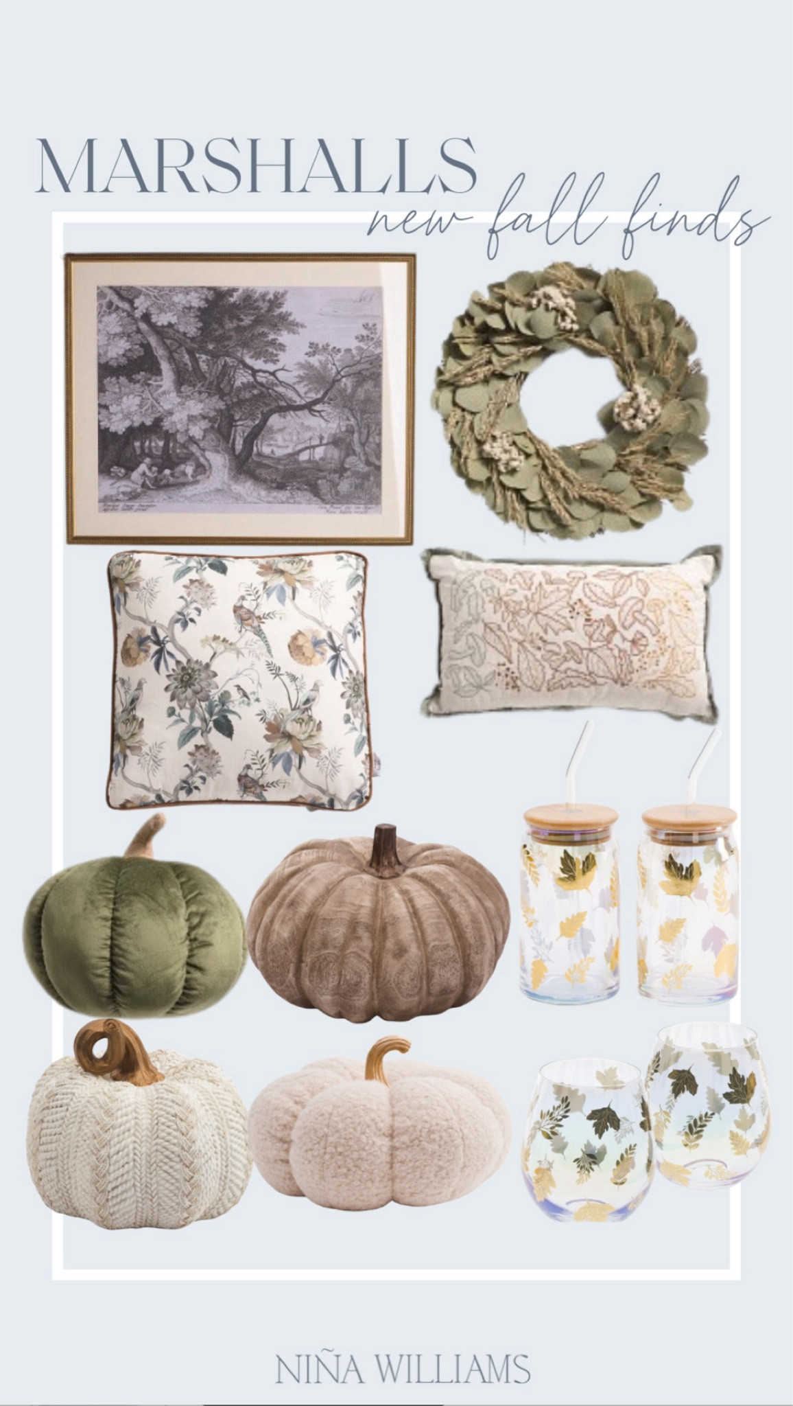Marshalls fall home decor finds! Fall decor - neutral home decor - fall pumpkins - fall framed art - fall wreath - fall pillows

#LTKSeasonal #LTKFindsUnder50 #LTKHome