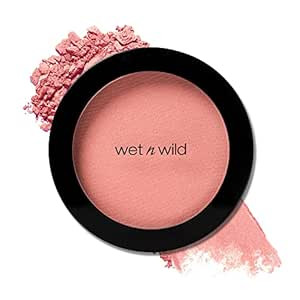 Wet n Wild Color Icon Blush Powder Makeup, Pinch Me Pink | Matte Natural Glow | Moisturizing Jojo... | Amazon (US)