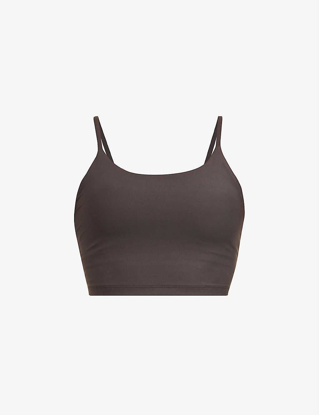 Tank round-neck stretch-woven bralette | Selfridges