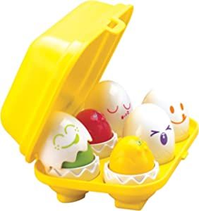 TOMY Toomies Hide & Squeak Easter Eggs Toddler Toys - Matching & Sorting Learning Toys - Sensory ... | Amazon (US)