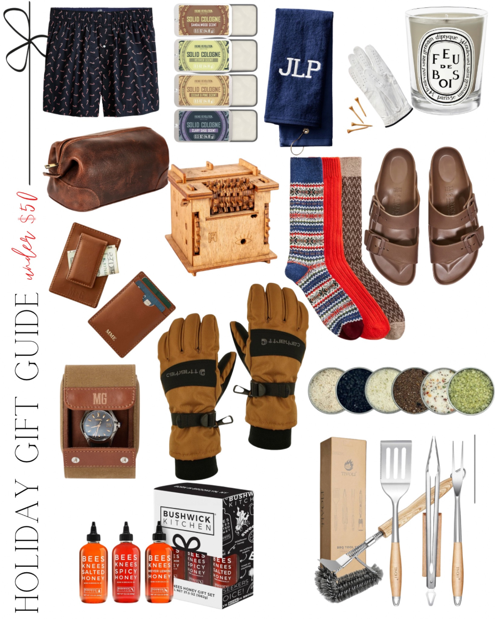 Under $50 gifts for men
Brother dad uncle co-worker white elephant grandpa husbandd 

#LTKGiftGuide #LTKFindsUnder50 #LTKHoliday