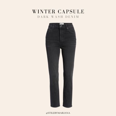 Winter Capsule Wardrobe 

So easy to dress up and down and perfect to wear when you want a dressier casual look. Pair with heeled boots and dark top for work or date night or, sneakers, striped top and coat for a casual outing.

#LTKfindsunder50 #LTKfindsunder100 #LTKstyletip
