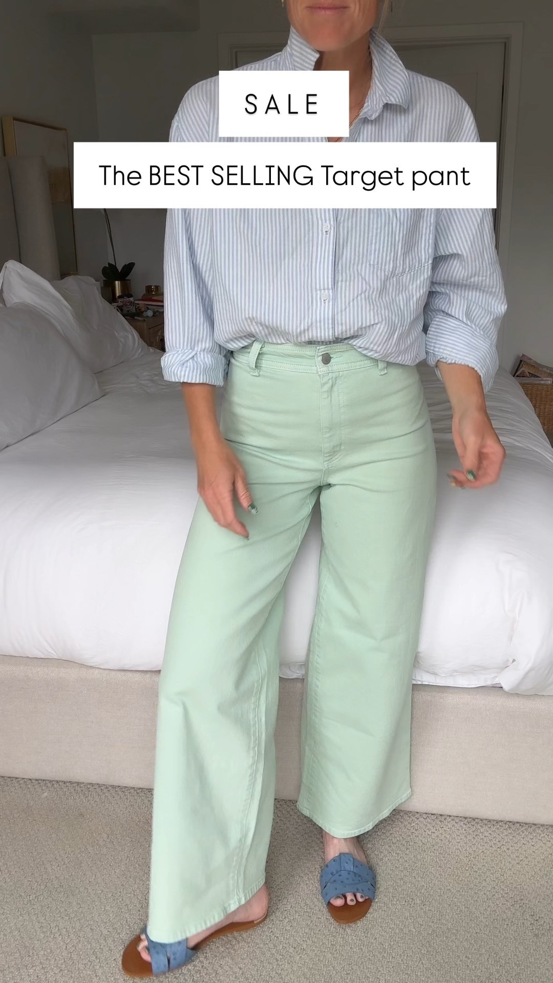 The must have $28 target pant that’s on sale for just $19 during target Circle week.       There’s so many great new colors for spring.  I’m also wearing an Old Navy button-down that I’m obsessed with I’ve linked some as well.

#SpringOutfits #SpringPants #TargetCircleSale #TargetStyle #TargetFinds 

#LTKSaleAlert #LTKFindsUnder50 #LTKWatchNow