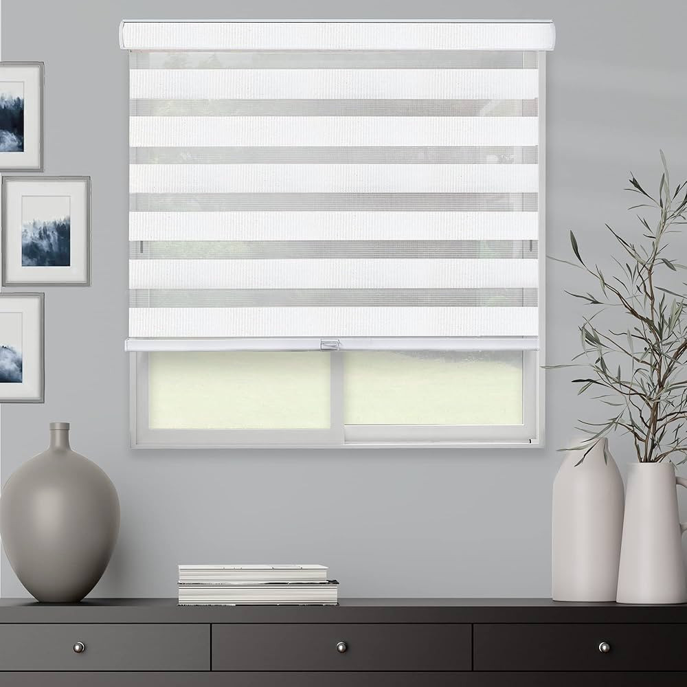 CHICOLOGY Zebra Blinds , Roller Window Shades , Blinds for Windows , Roller Shades for Windows , ... | Amazon (US)
