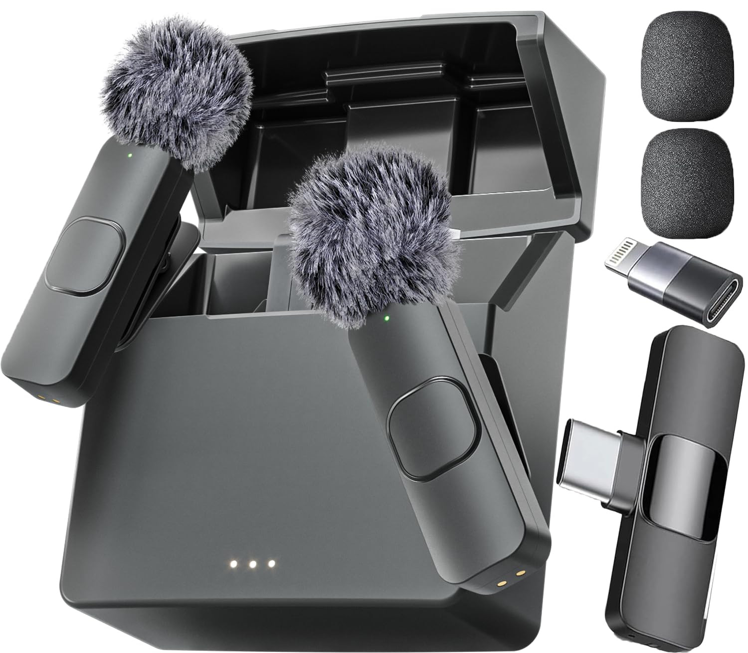 Mini Mic Pro (Latest Model - Wireless Microphone for iPhone, iPad, Android, Lavalier Microphone f... | Amazon (US)
