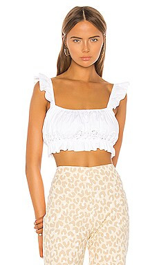 LPA Quincy Top in White from Revolve.com | Revolve Clothing (Global)
