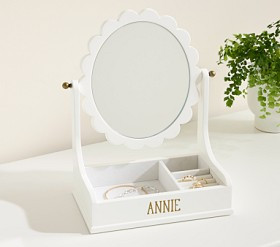 Penny Tabletop Storage Mirror | Pottery Barn Kids