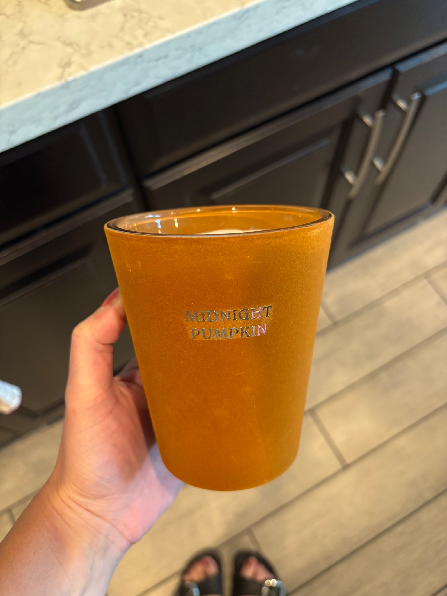 Midnight pumpkin 🎃 🕯️ smells SO GOOD! 

#candles #fallcandles #falldecor #homefinds #targetfinds #targethome #targetcandles #targetdeals #labordaysale 

#LTKSaleAlert #LTKHome #LTKSeasonal