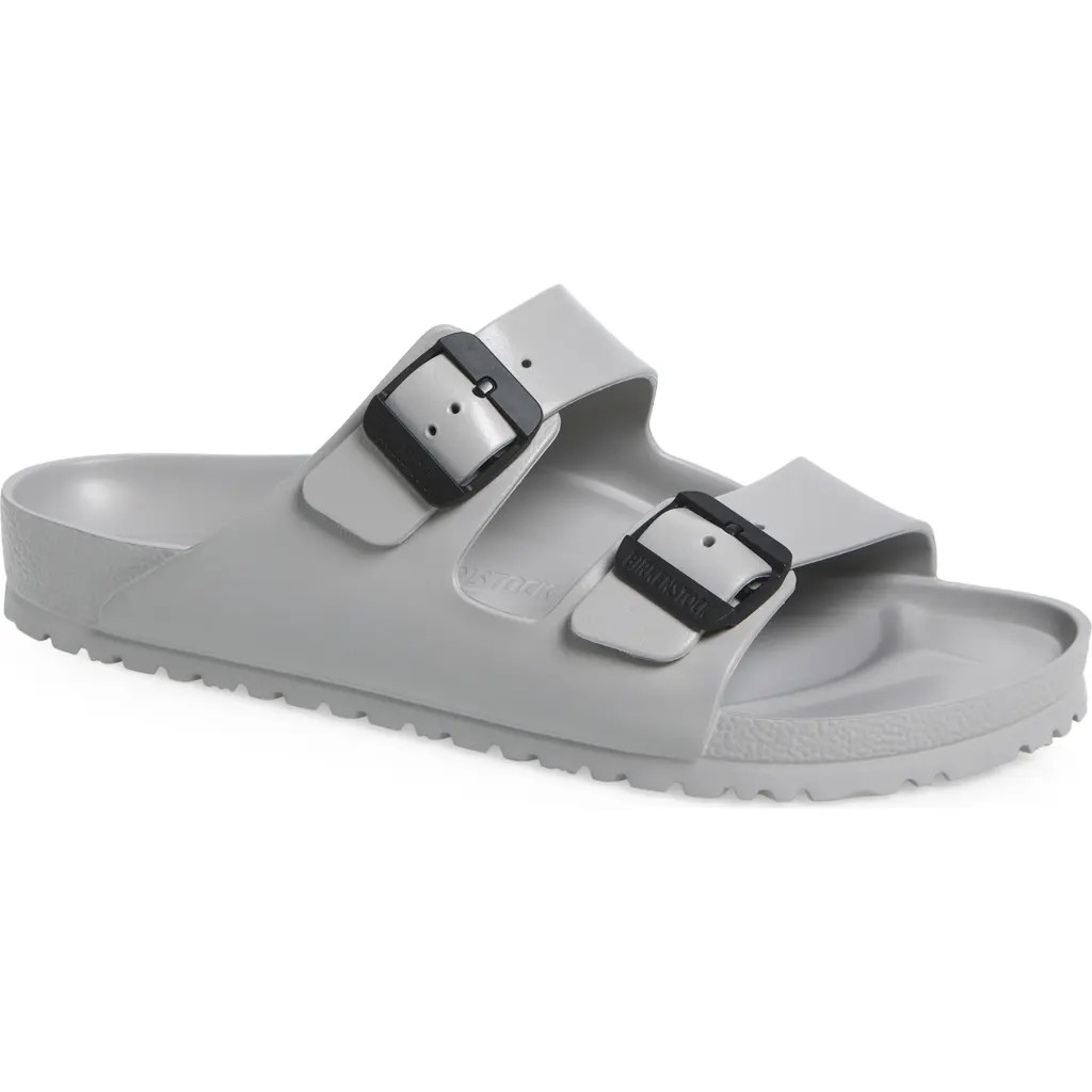 Birkenstock Arizona Stealth Buckle EVA Sandal in Stone Coin at Nordstrom, Size 10-10.5Us | Nordstrom