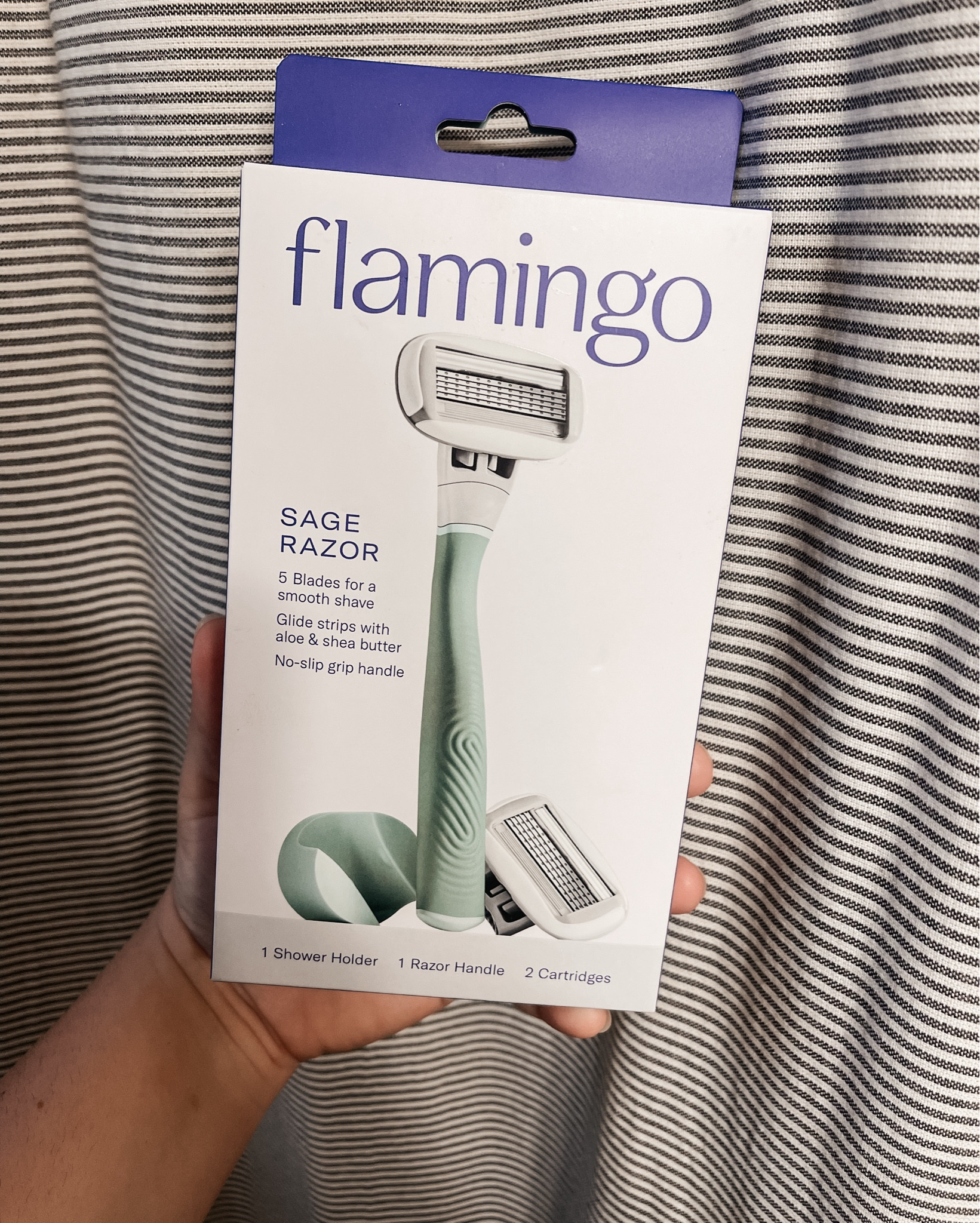 I’ve been using the Billie razor for years now and decided to try this Flamingo brand. So far so good!! 

self care products for women / bathroom essentials / brittneyablog

#LTKFamily #LTKBeauty #LTKTravel