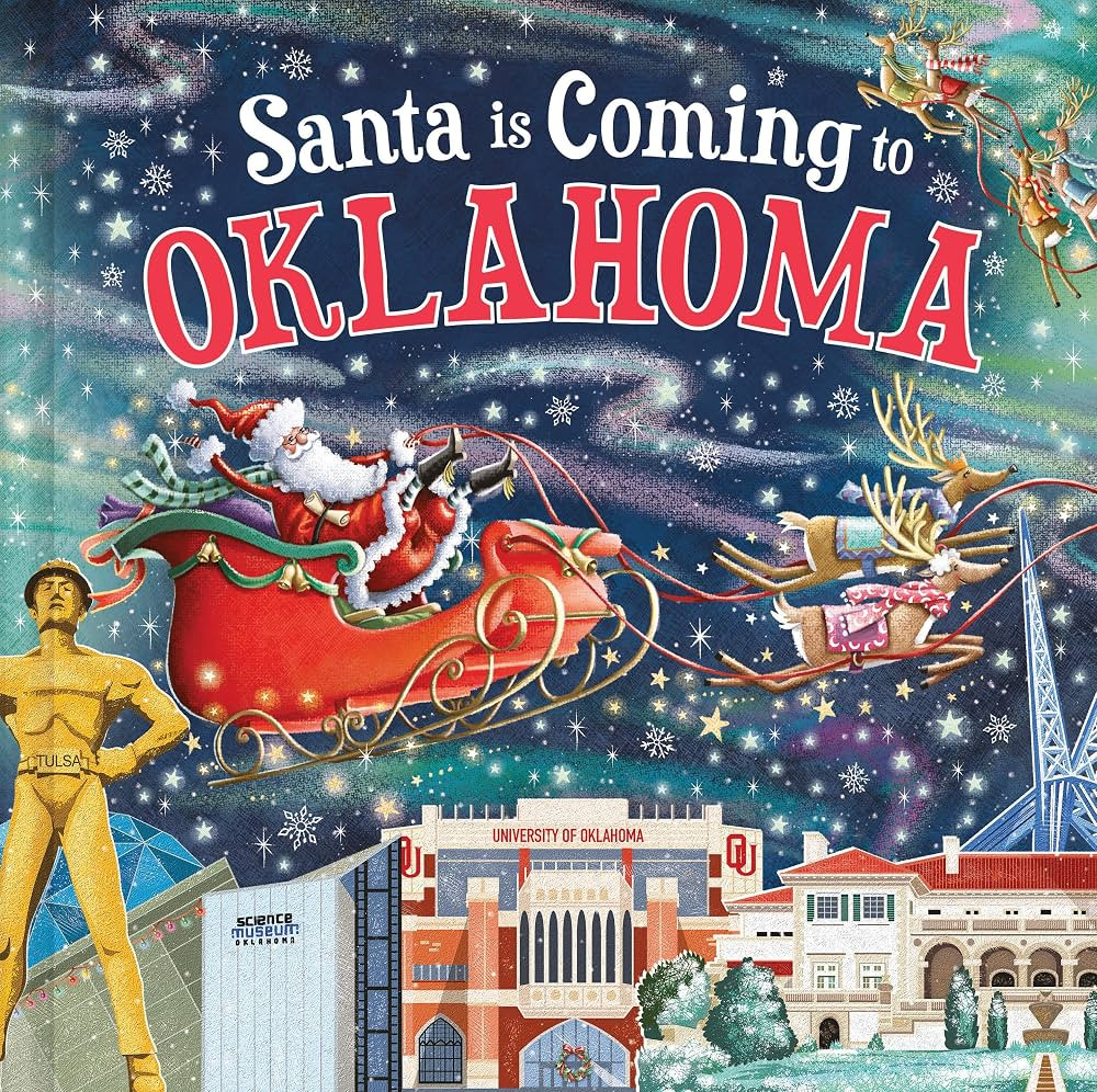 Santa Is Coming to Oklahoma: A Christmas Adventure Tale and Fun Stocking Stuffer for Boys and Gir... | Amazon (US)