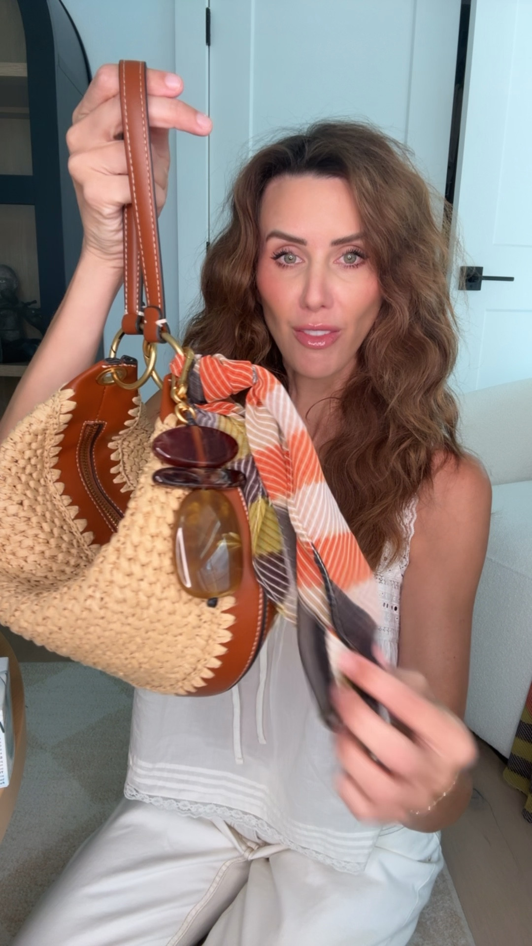 the bag of summer // my walmart top that looks like free people // my go to lip 

#LTKootd #LTKdayinmylife #LTKOver40